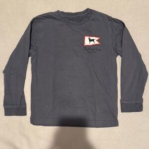 The Black Dog Charcoal Long Sleeve Tee